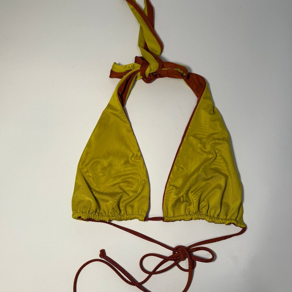 NWT We Are Hah Swim- Multi Way DIY Reversible Bikini Top - XL